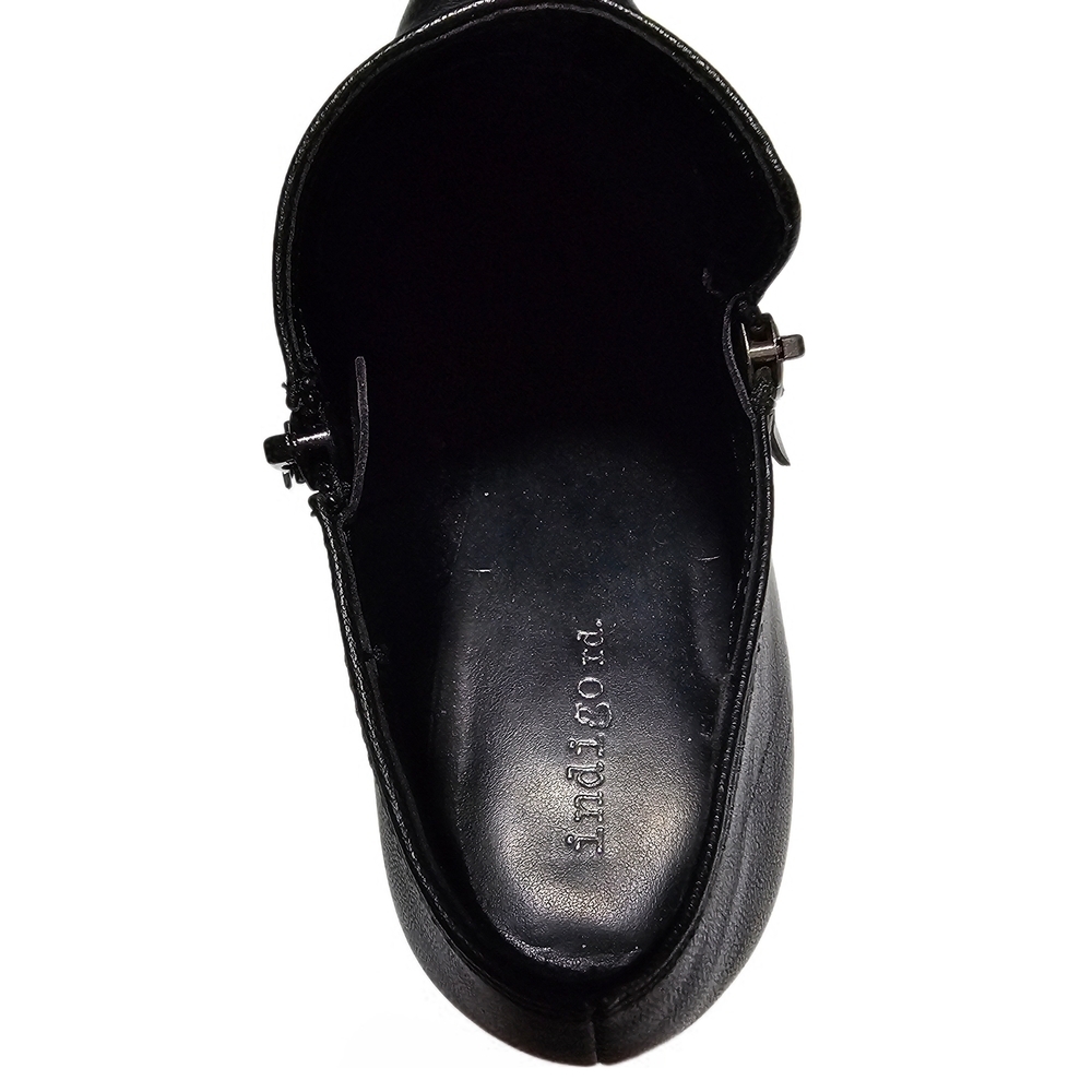 Indigo Ankle Booties Zipper Closure Black - Picture 16 of 16